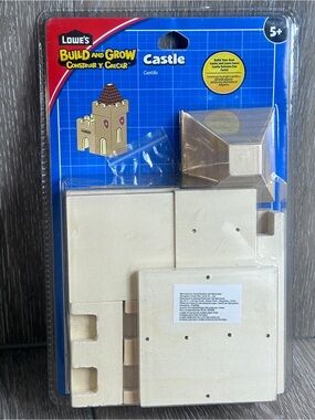 Lowe's Build and Grow Kids Castle Kit — Natural Wood